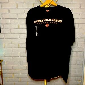 Harley Davidson Motorcycle Black Short Sleeve T Shirt Size 2 XL Orlando, FL